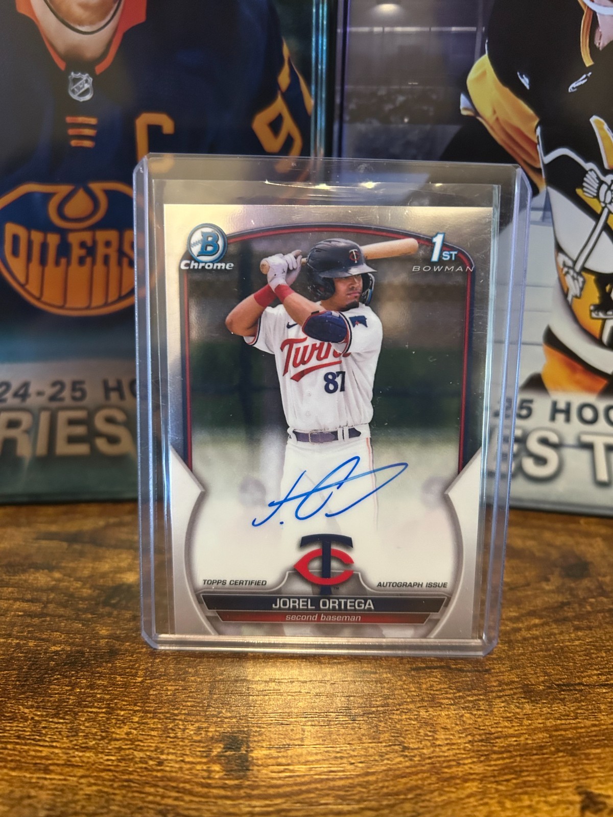 2023 BOWMAN CHROME JOREL ORTEGA AUTO #CPA-JORT