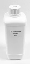 DTF White Pigment Ink 1kg High Quality Direct to Film Ink for Printing