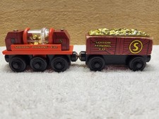 Thomas Friends Wooden Railway Gold Cars