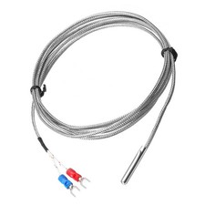 E Type Thermocouple Temperature Sensor Probe 4x30mm 6.6ft Wire 0 - 600 C