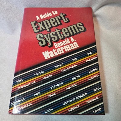  Vintage 1986 A Guide to Expert Systems Donald Waterman Hardcover AI Book