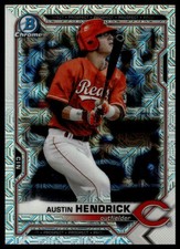 2021 Bowman #BCP-55 Austin Hendrick Chrome Prospects Mojo Refractor