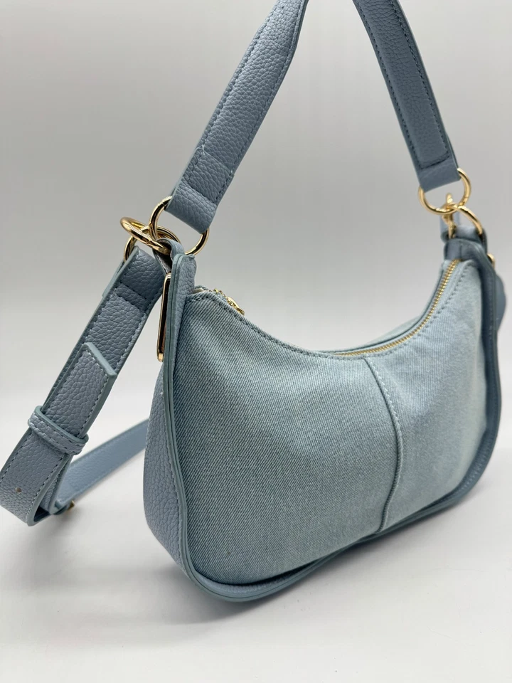 Bolso Bandolera Macy's On 34th Dyanne Denim Pequeño Hombro - Azul Foto 4 de 4
