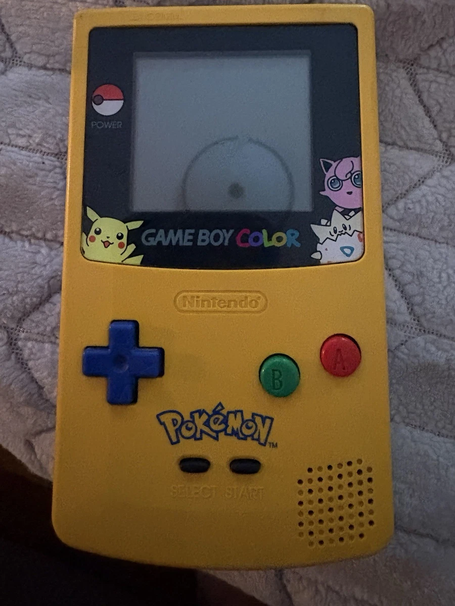 Gameboy Color Pikachu Edition for sale | eBay