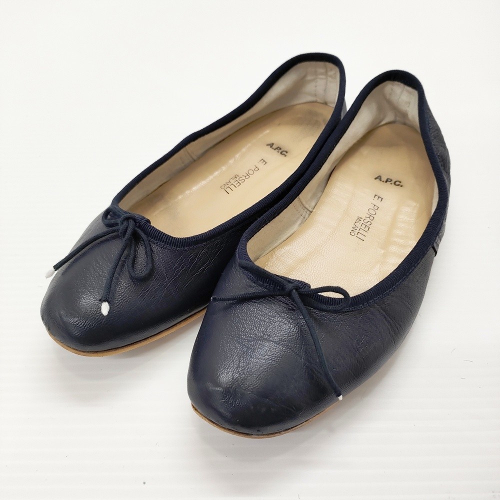 靴 A.P.C. BALLERINE PORSELLI A.P.C. Porselli Ballet Flats | REVERSIBLE