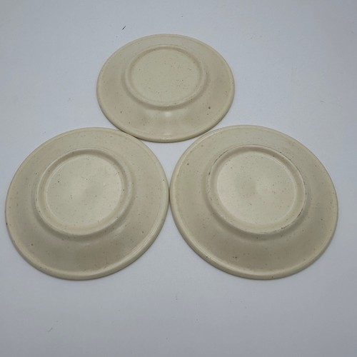 Vintage Teller von Homer Laughlin Brot & Butter 6" 3er Set - Bild 3 von 5
