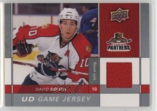 2009-10 Upper Deck Game Jersey Series 1 David Booth #GJ-DA 4f5