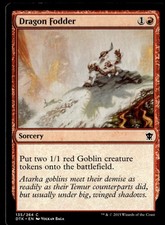 2015 Tarkir Dragonfury Dragon Fodder Promo/Common #135