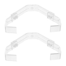 2 Pcs Reptile Lamp Holder Aquarium Fixing Adjustable Terrarium Clip