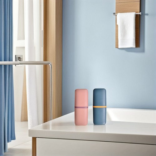 2 PCS Travel Mouthwash Cup Student Portable Toothpaste Storage Toothbrush Case - Picture 11 of 12
