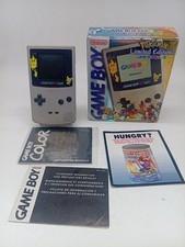Pokemon Gold Silver Limited Edition Game Boy Color Console CIB Box Tray Manuals