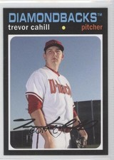 2012 Topps Archives Trevor Cahill #86 0b7