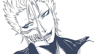 Espada Grimmjow Jeagerjaques Pixiv Stitched Anime Playmat Desk Mat 24x14in