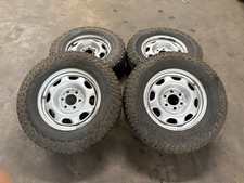 Set Of Used 17 05-26 Ford F-150 Steel Wheels On 26570r17 Cooper Atp Tires Lt Set Of Used 17 05-26 Ford F-150 Steel Wheels On 26570r17 Cooper Atp Tires Lt