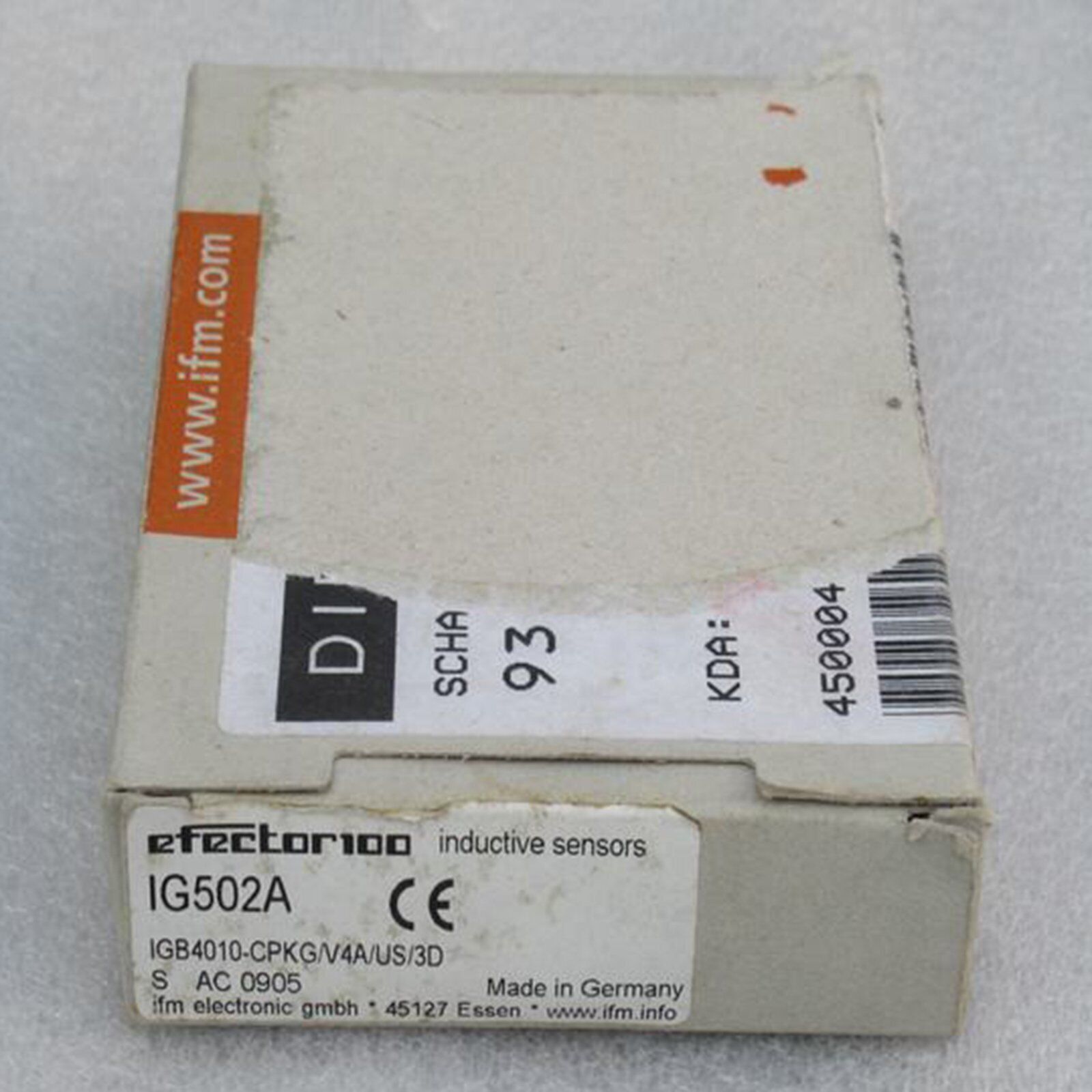 1PCS New IFM IG502A Photoelectric Sensor In Box #F22