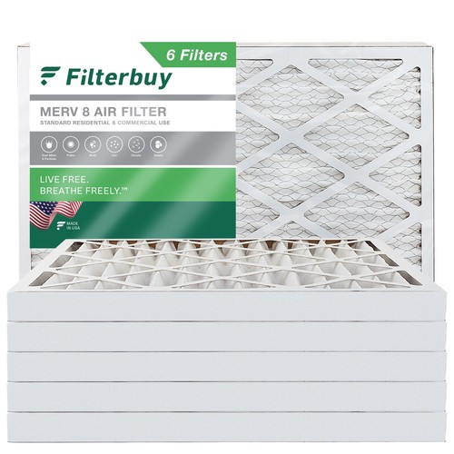 Filterbuy 18x30x2 Pleated Air Filters, Replacement for HVAC AC Furnace (MERV 8) - Picture 14 of 15