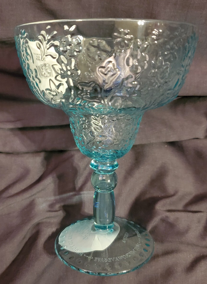 The Pioneer Woman 14oz Embossed Tritan Ditsy Margarita Cocktail Glass - Set of 2