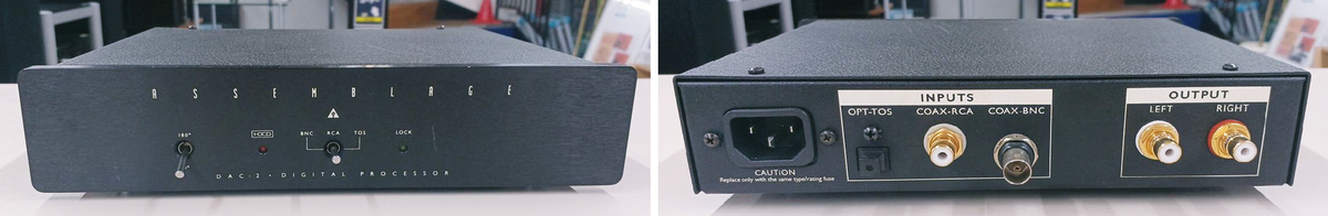 ASSEMBLAGE DAC-1 D/A Converter Black HDCD Compatble Mult-bt Used