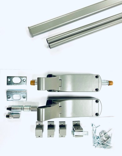 Single Door Panic Bolt Exidor 294 for Timber Door Grey For doors max 2440x1220mm - Picture 5 of 12