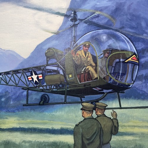 Bell H-13G Helicopter- Command Transport US Army Charles Hubbell - Picture 2 of 8