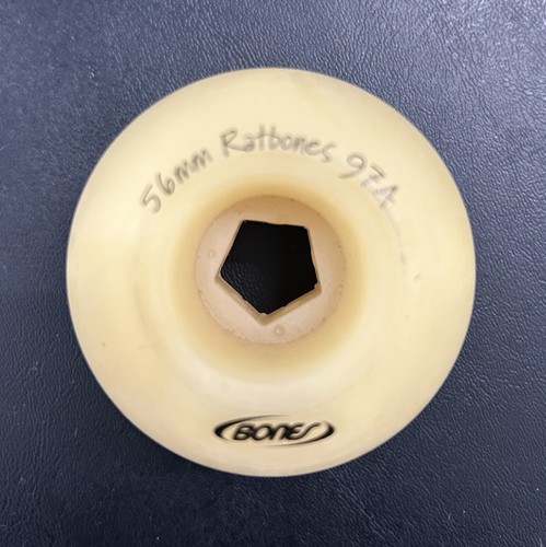 NEW POWELL BONES RAT BONES VINTAGE 90’S 56MM 97A SKATEBOARD SUP SKATE ONE WHEEL - Picture 2 of 3