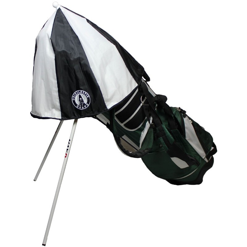 DrizzleStik DRAPE Golf Bag Umbrella Club Rain Cover Canopy Drizzle Stick eBay