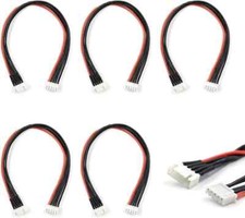 JST-XH 4S Balance Plug Extension Lead Wire 200Mm 5 PCS for Lipo Battery Balance