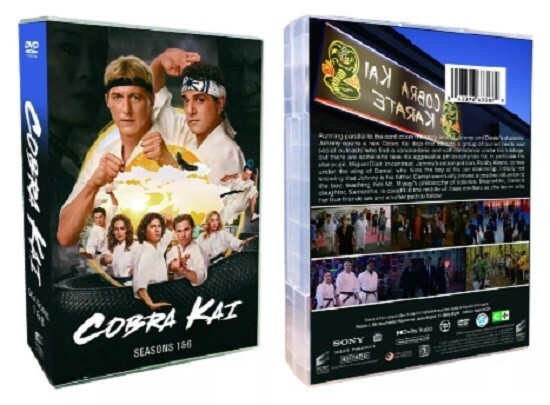 Cobra kai – seasons 1–6 + parts 1, 2 & 3 – dvd box set