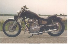 Yamaha XS 650 * TX 650 * Chopper Postcard Postcard