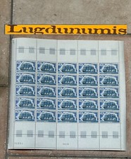 Planche Timbre N° 1762 25 Timbres 1973 90 C. Cinq-mâts "France II"