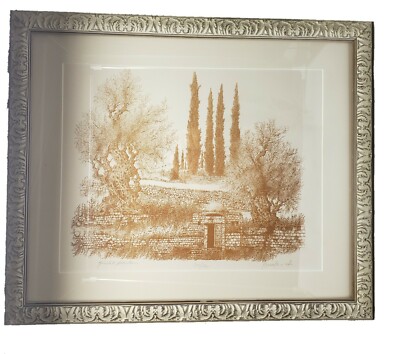 Yehuda A. Silberstein  Rachel's Tomb  Lithograph Pencil Signed / Numbered