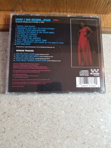 Here I Am Again...Plus by Denise LaSalle (CD, 1993, Westbound Records) - Picture 2 of 4