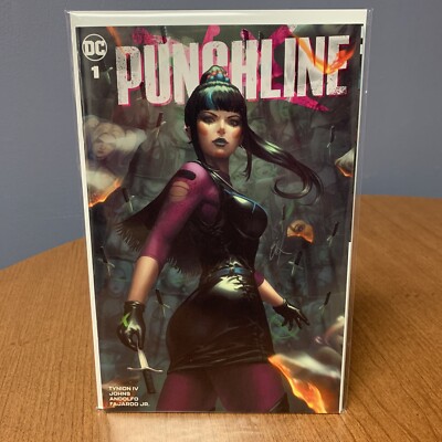 PUNCHLINE #1 EJIKURE EXCLUSIVE TRADE DRESS VARIANT DC Comics