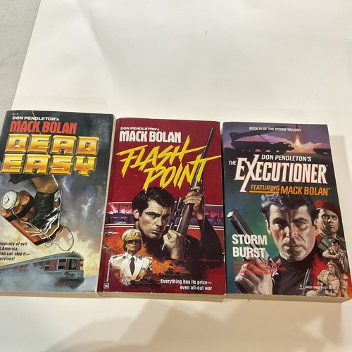 Mack Bolan: 15 Action Thriller Paperbacks, See Photos for Titles - Picture 6 of 11