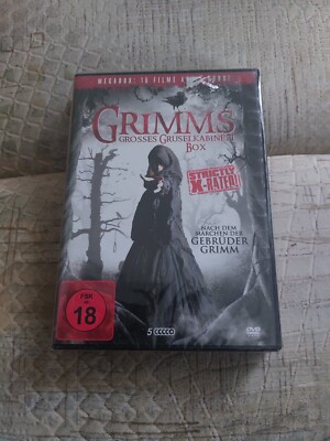 Grimms grosses Gruselkabinett Box - 15 Filme  5 DVD'/NEU/OVP FSK 18