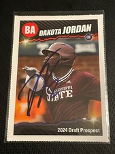 DAKOTA JORDAN Giants signed auto autographed Baseball America Card Rare