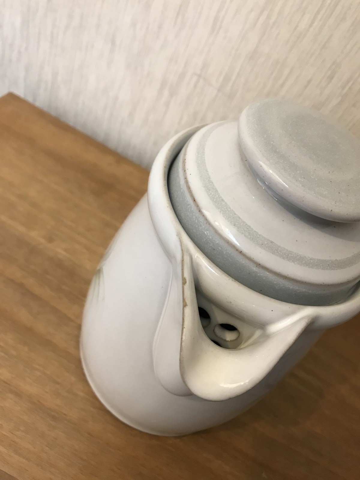 Denby WHISPER Large Tea Coffee pot eBay