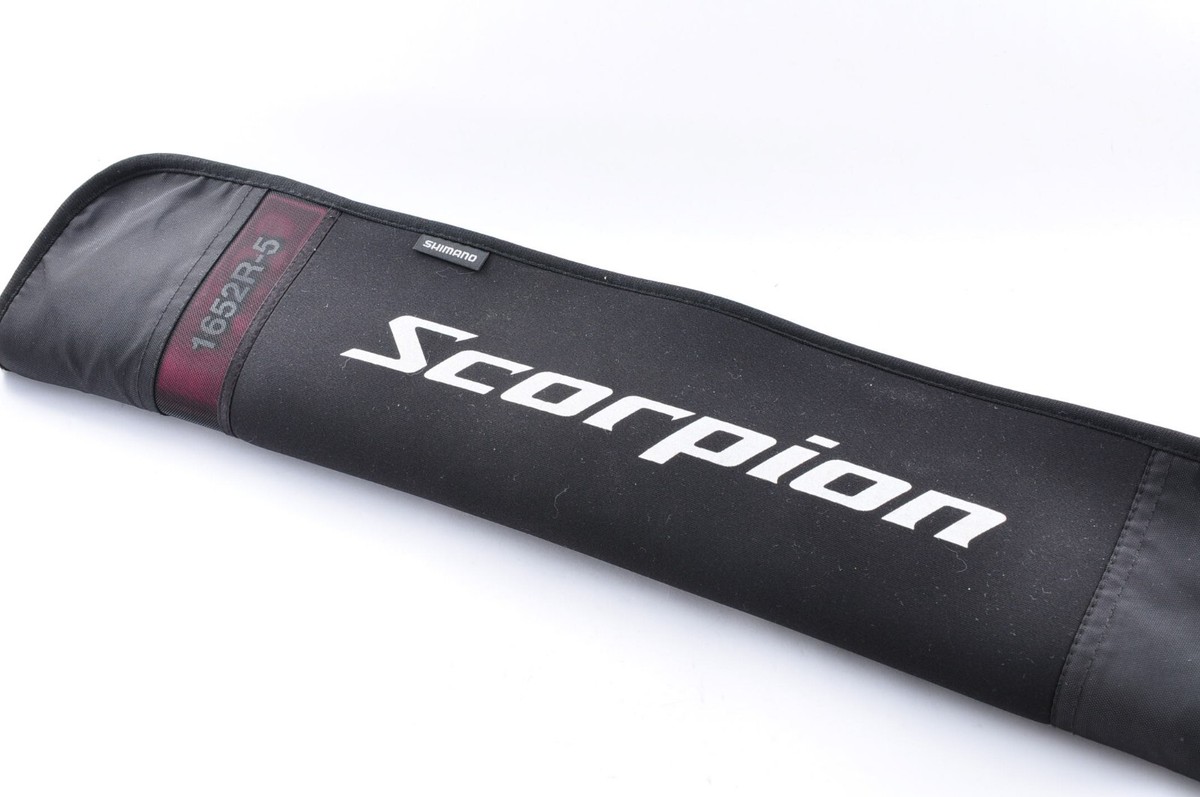 Shimano 19 Scorpion 1652R-5 – 5-Piece Baitcasting Rod, 6'6
