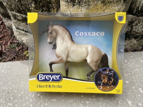 New NIB NICE Breyer Horse #1885 Cossaco Buckskin Anamar Working Equitation Star