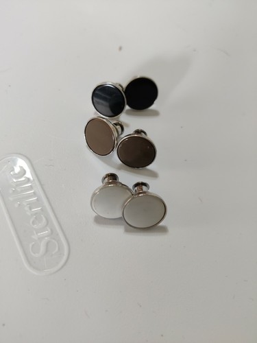 Replacement Jeans Jean Buttons No Sew - 3 Styles / 6 total - White, Brown, Black - Picture 3 of 3