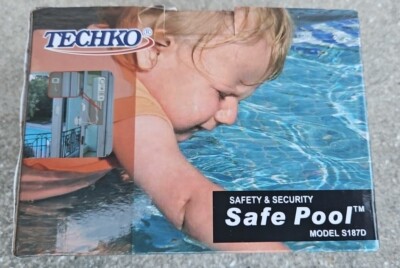 Techko Model S187D Safe Pool Sensor Entry Alarm Detector safety & Security 