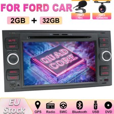 Autoradio Per Ford Transit Kuga Fiesta Focus C/S-Max Stereo GPS Android Car Play