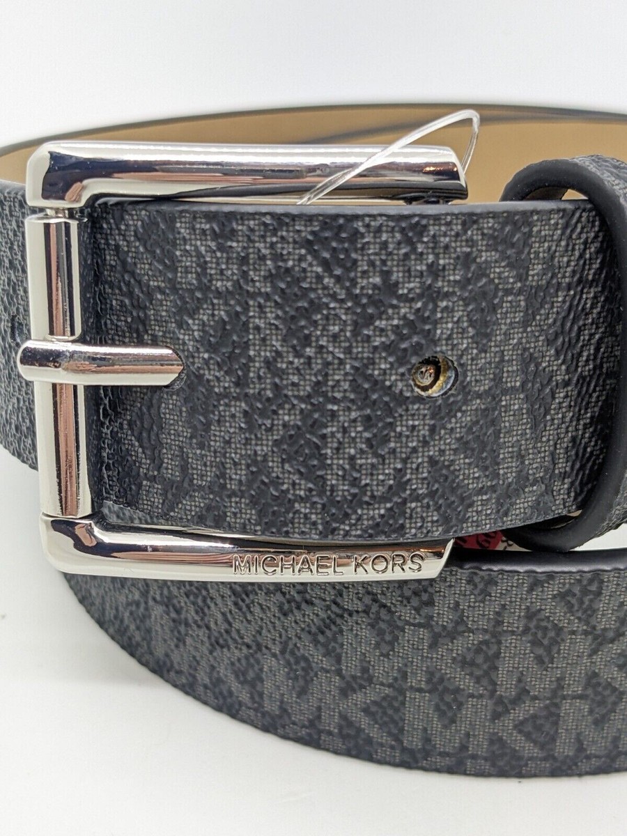 MICHAEL KORS/BELT 34MM CTFR MK BKL BLT ベルト NWT Michael Kors Men's Cut to Size Reversible Belt 34mm PVC