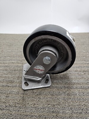Hamilton Swivel Plate Caster, Duralast XC on Cast Iron Wheel S-WH-6DB70 6 x 2''