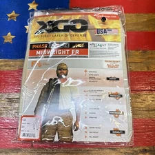 New XGO Midweight Flame Retardant Thermal Pants, FR Phase 2, Size Large Tan 4554