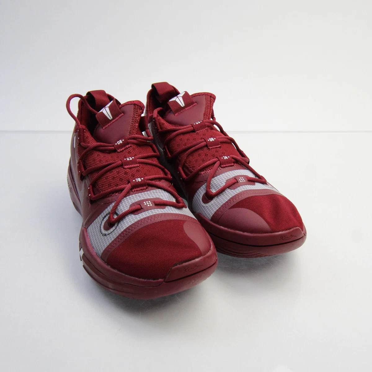Kobe Basketball Shoe Men s Maroon Used eBay