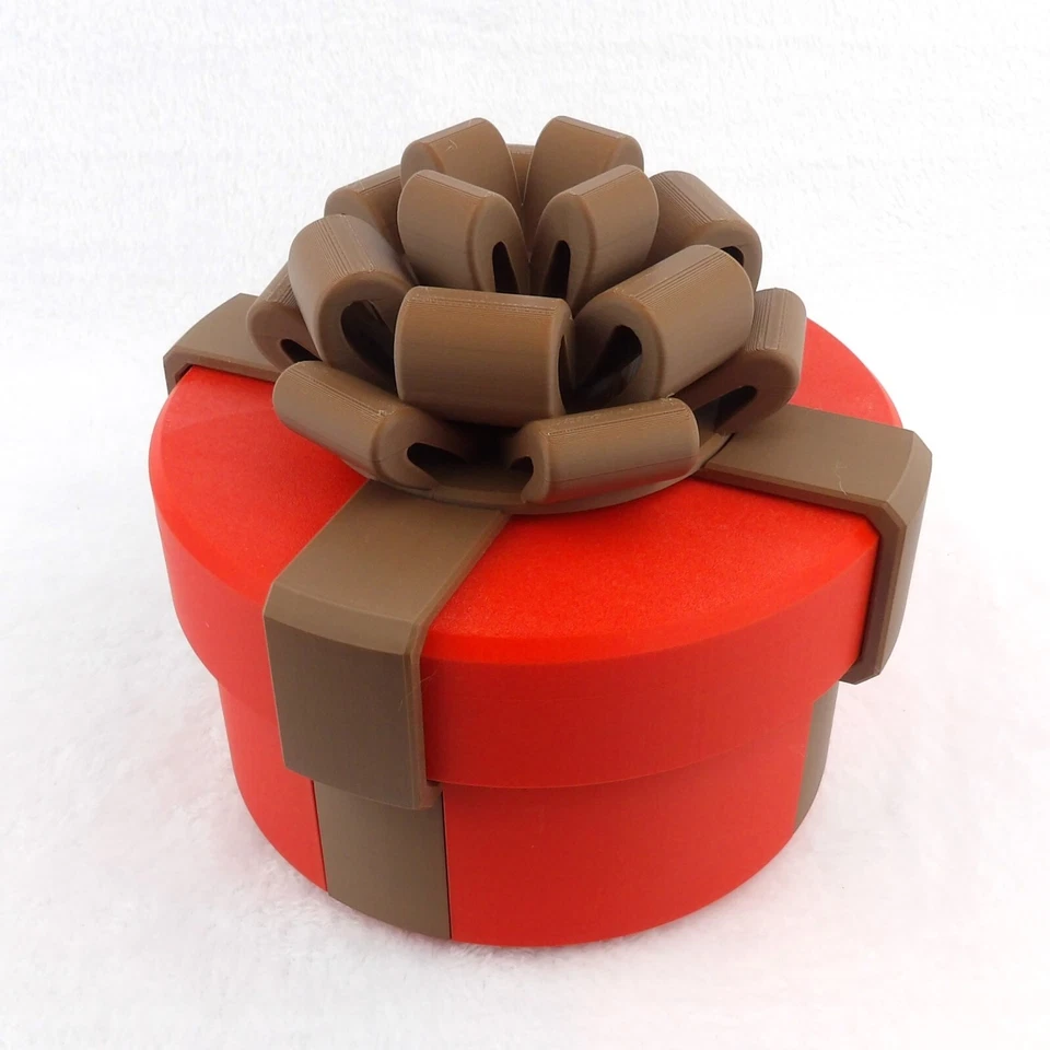 Molesta Caja de Regalo Mordaza Broma para Adultos Impresa en 3D con 20 Capas Anidadas Divertida Foto 4 de 4