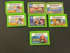LeapFrog Explorer Game Cartridges Lot of 7 - ...