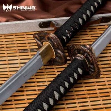 40" Shinwa Serpent Full Tang Battle Ready Japanese Katana Sword Ninja Samurai