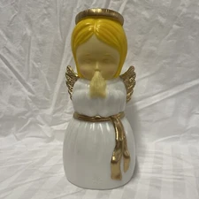 Holiday Time 11" Light Up Tabletop Christmas Blow Mold - angel